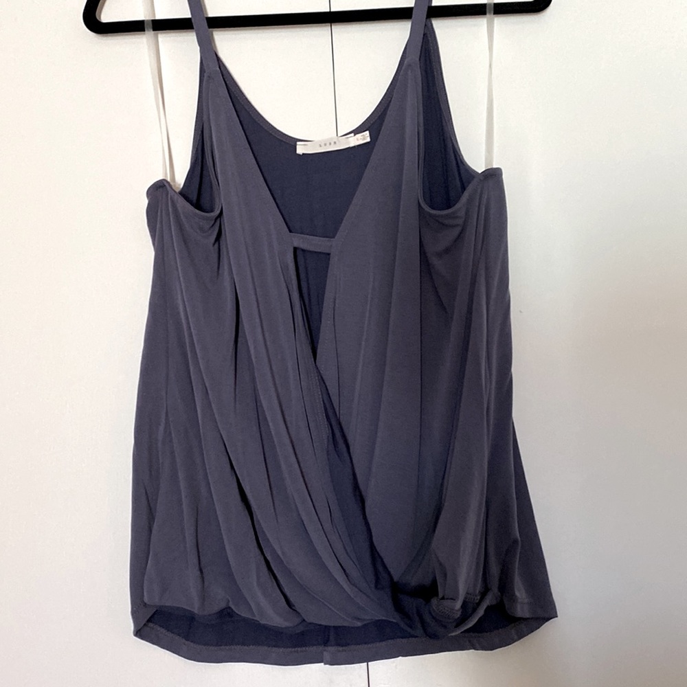 Purple-grey top